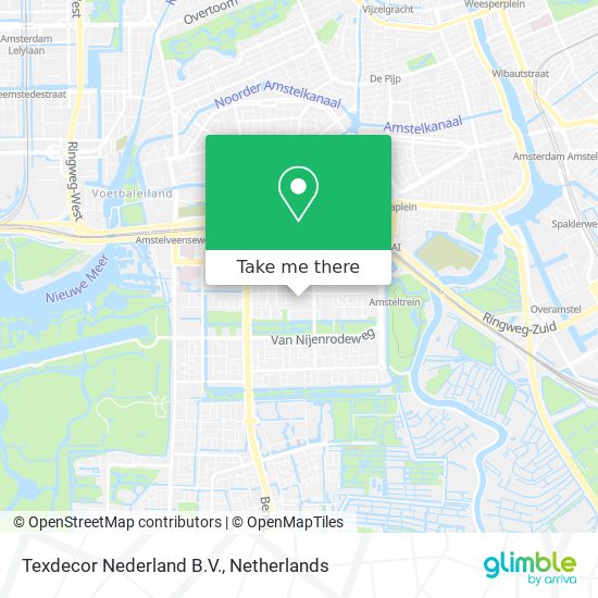 Texdecor Nederland B.V. map