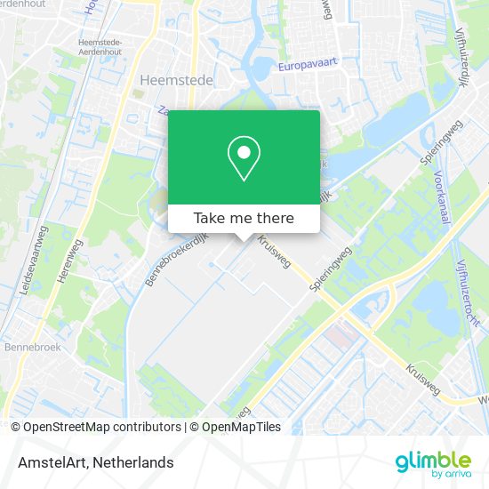 AmstelArt map