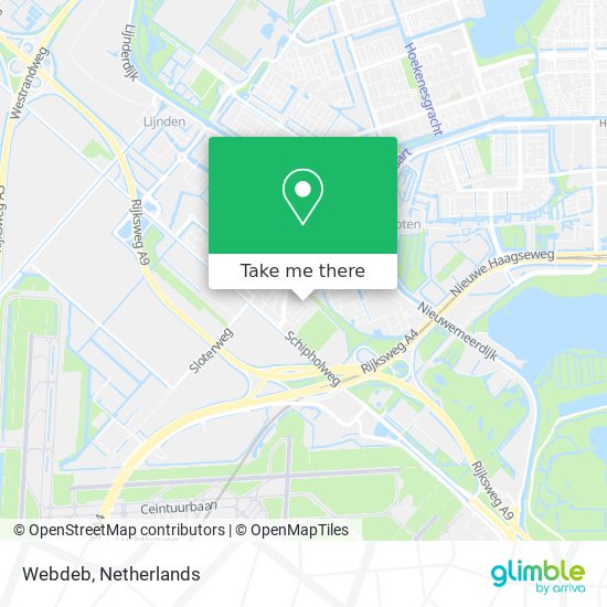 Webdeb map