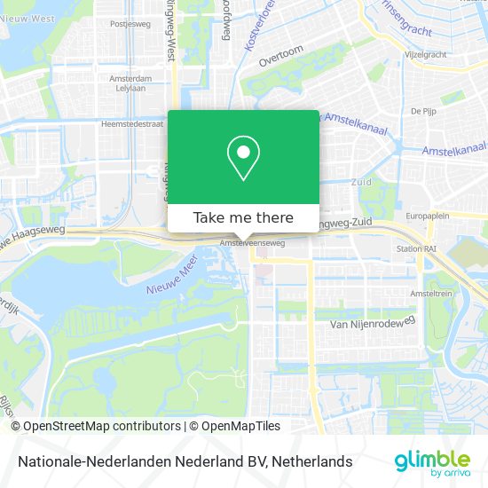 Nationale-Nederlanden Nederland BV map