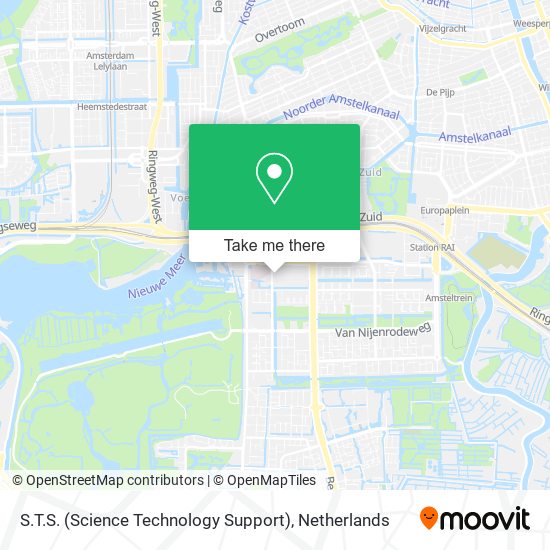 S.T.S. (Science Technology Support) map
