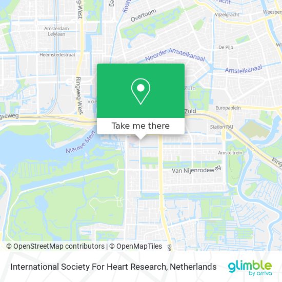 International Society For Heart Research map