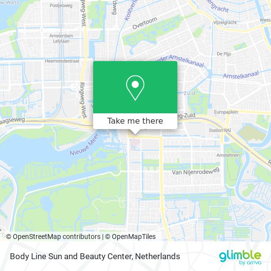 Body Line Sun and Beauty Center map