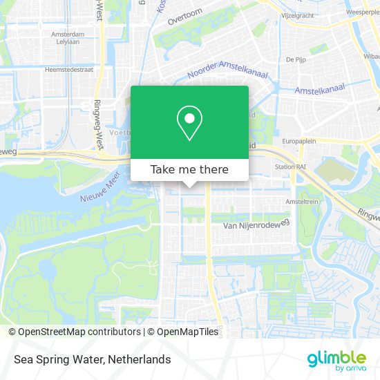 Sea Spring Water map