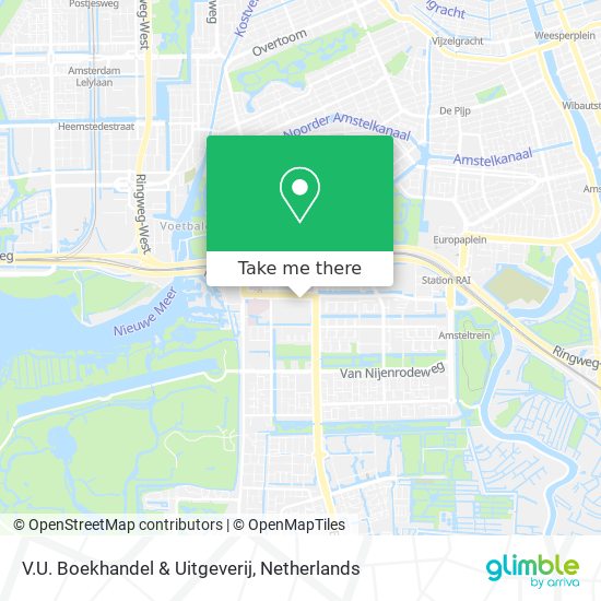 V.U. Boekhandel & Uitgeverij map