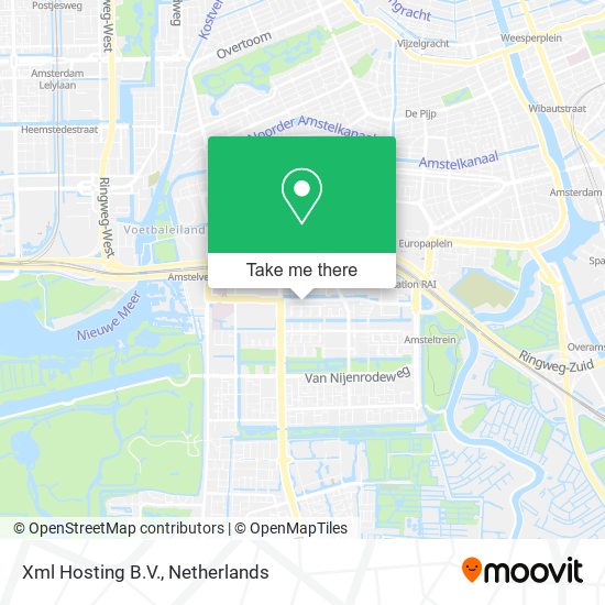 Xml Hosting B.V. map