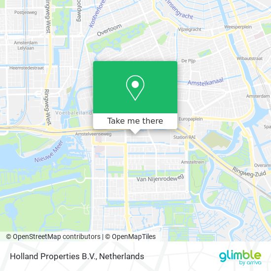 Holland Properties B.V. map