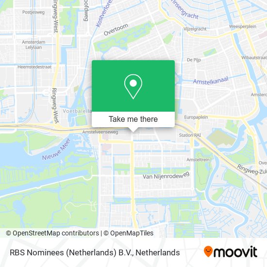 RBS Nominees (Netherlands) B.V. map