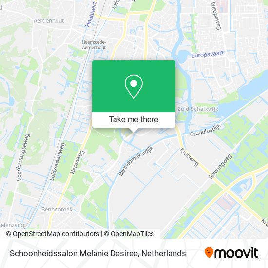 Schoonheidssalon Melanie Desiree map