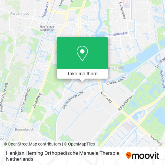 Henkjan Heming Orthopedische Manuele Therapie Karte