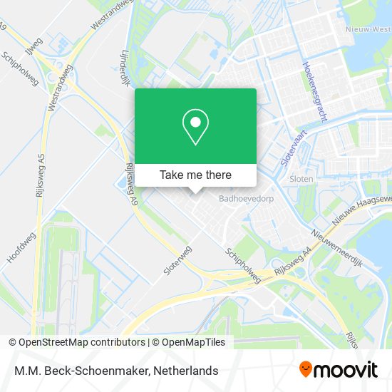 M.M. Beck-Schoenmaker map