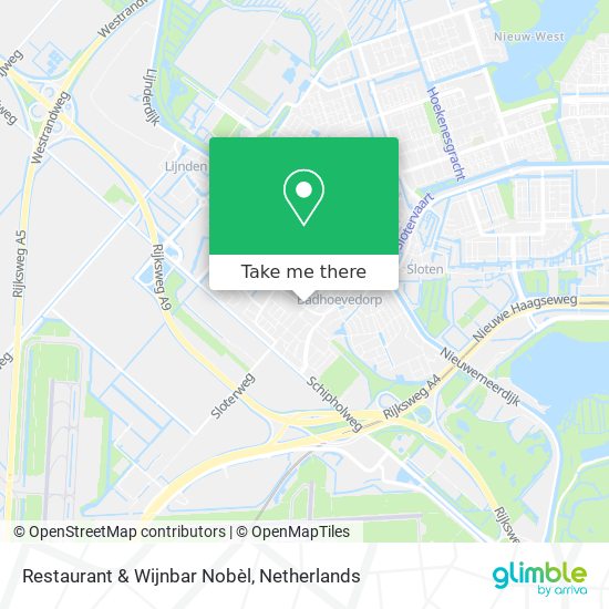 Restaurant & Wijnbar Nobèl Karte