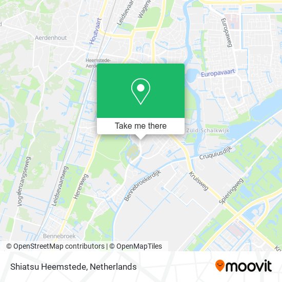 Shiatsu Heemstede map