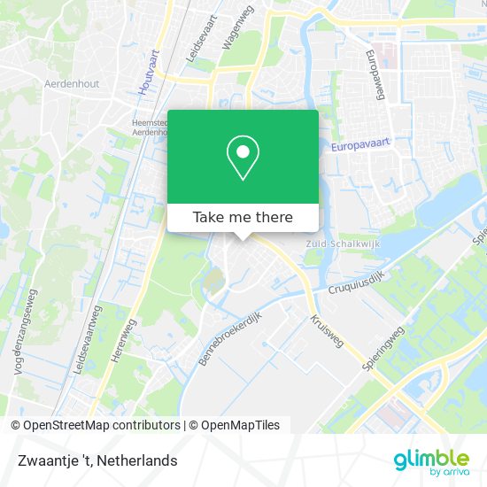 Zwaantje 't map