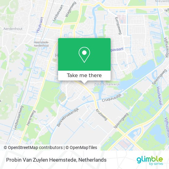 Probin Van Zuylen Heemstede map