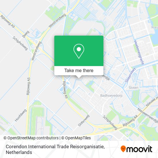 Corendon International Trade Reisorganisatie map