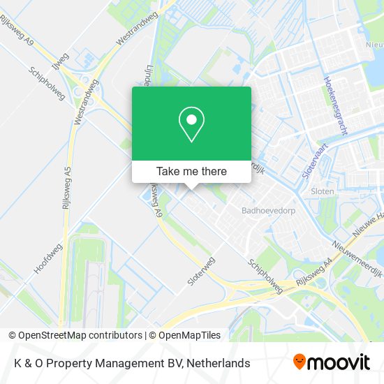 K & O Property Management BV map