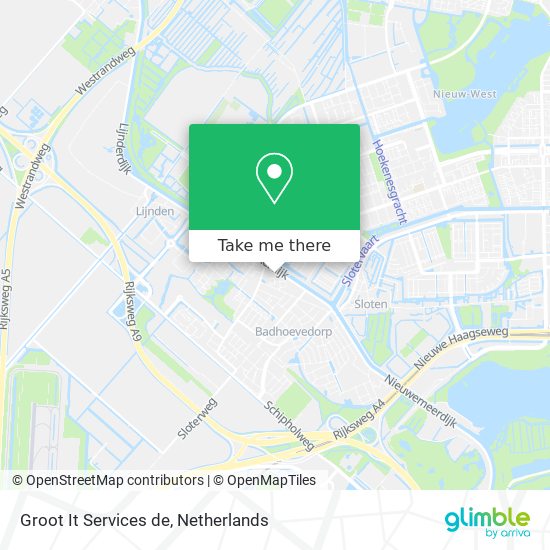 Groot It Services de map