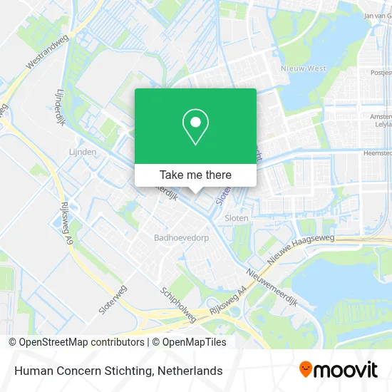 Human Concern Stichting map