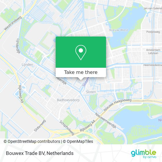 Bouwex Trade BV Karte