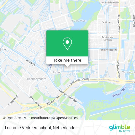 Lucardie Verkeersschool map