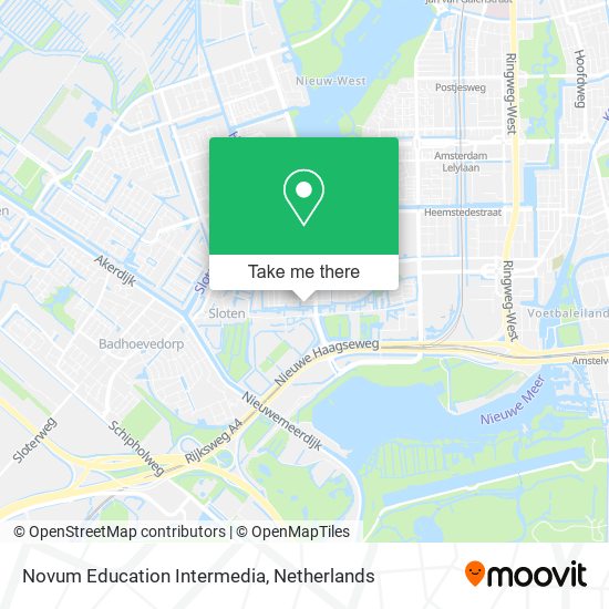 Novum Education Intermedia map
