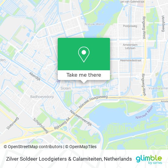 Zilver Soldeer Loodgieters & Calamiteiten map