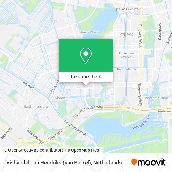 Vishandel Jan Hendriks (van Berkel) map