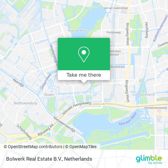 Bolwerk Real Estate B.V. map