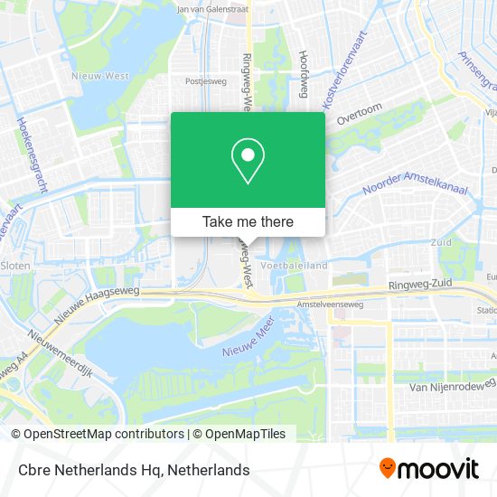 Cbre Netherlands Hq map