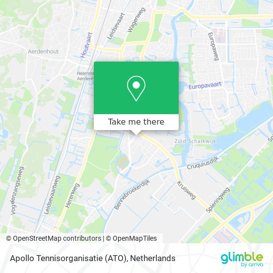 Apollo Tennisorganisatie (ATO) map