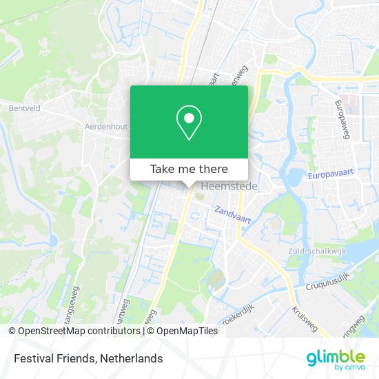 Festival Friends map