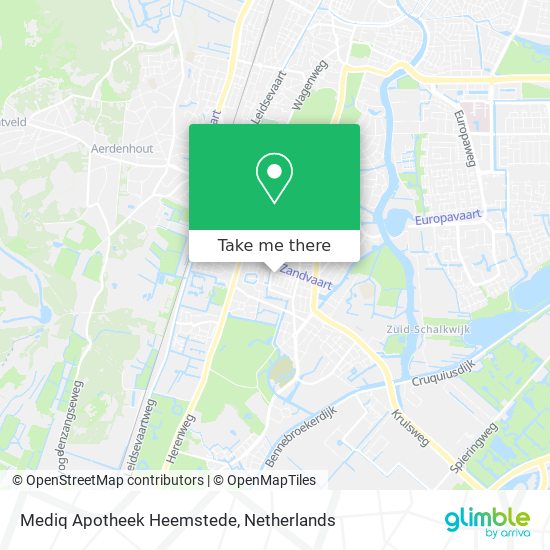 Mediq Apotheek Heemstede map