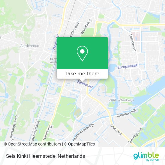 Sela Kinki Heemstede map