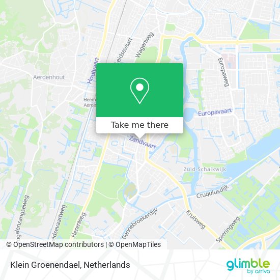 Klein Groenendael map