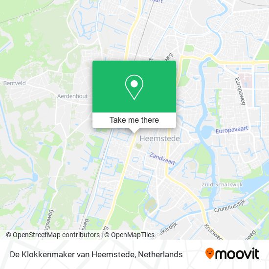 De Klokkenmaker van Heemstede Karte