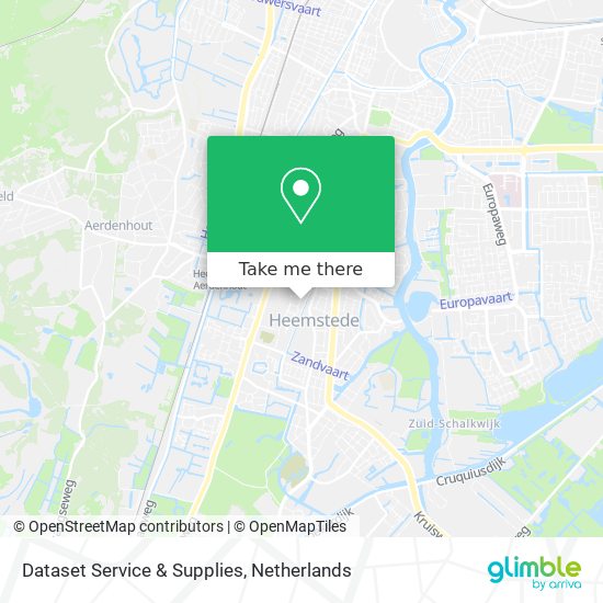 Dataset Service & Supplies map