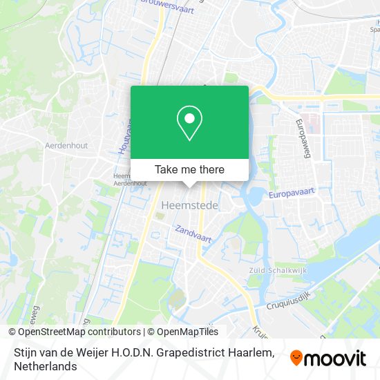 Stijn van de Weijer H.O.D.N. Grapedistrict Haarlem map