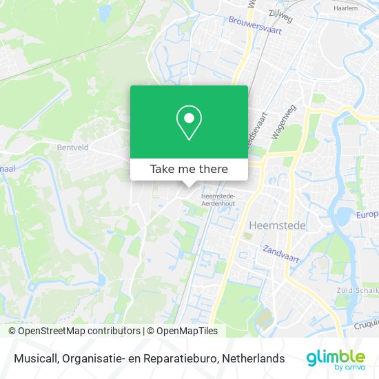 Musicall, Organisatie- en Reparatieburo map