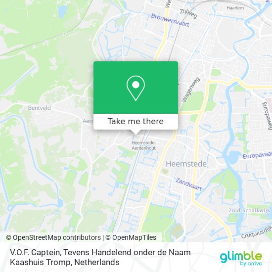 V.O.F. Captein, Tevens Handelend onder de Naam Kaashuis Tromp map