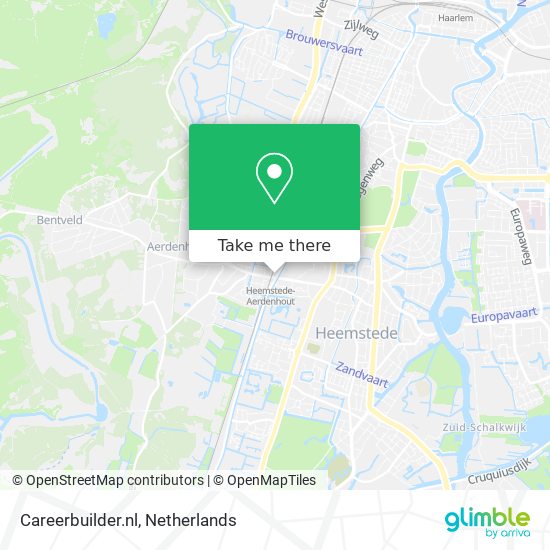 Careerbuilder.nl map