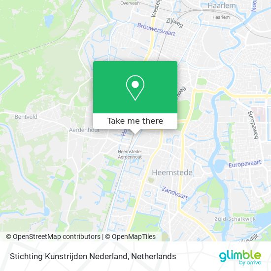 Stichting Kunstrijden Nederland Karte