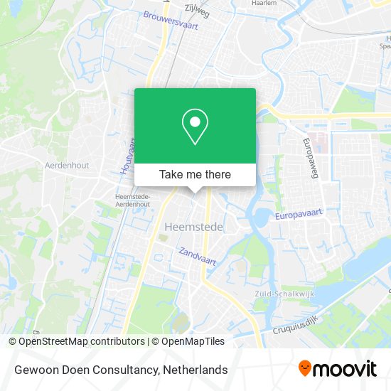 Gewoon Doen Consultancy map