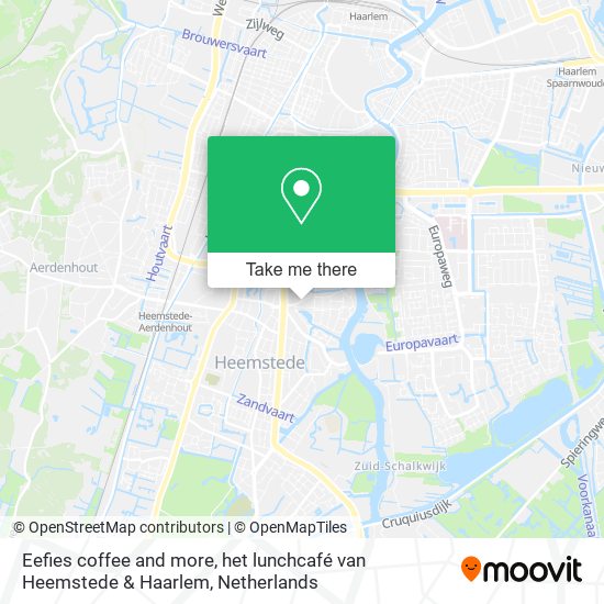 Eefies coffee and more, het lunchcafé van Heemstede & Haarlem Karte