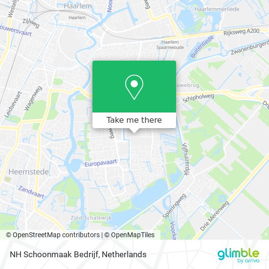 NH Schoonmaak Bedrijf map