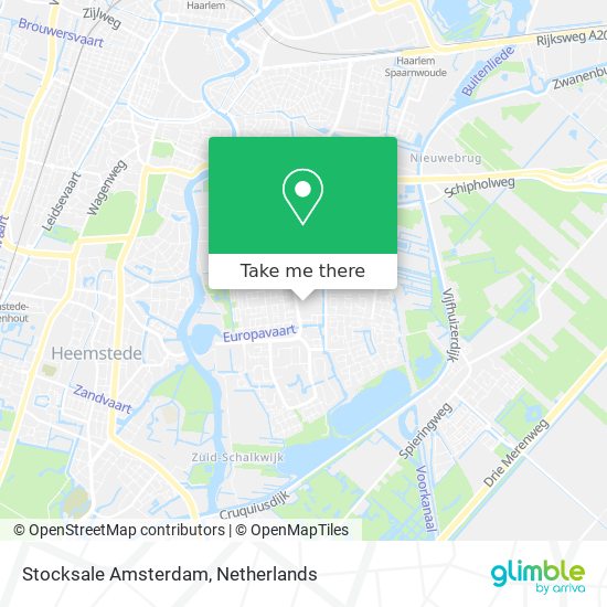 Stocksale Amsterdam Karte