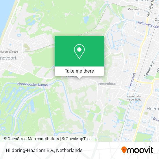 Hildering-Haarlem B.v. map