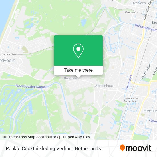 Paula's Cocktailkleding Verhuur map