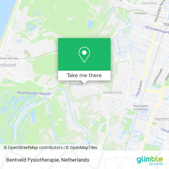 Bentveld Fysiotherapie Karte