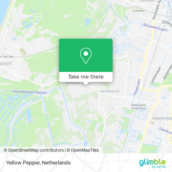 Yellow Pepper map